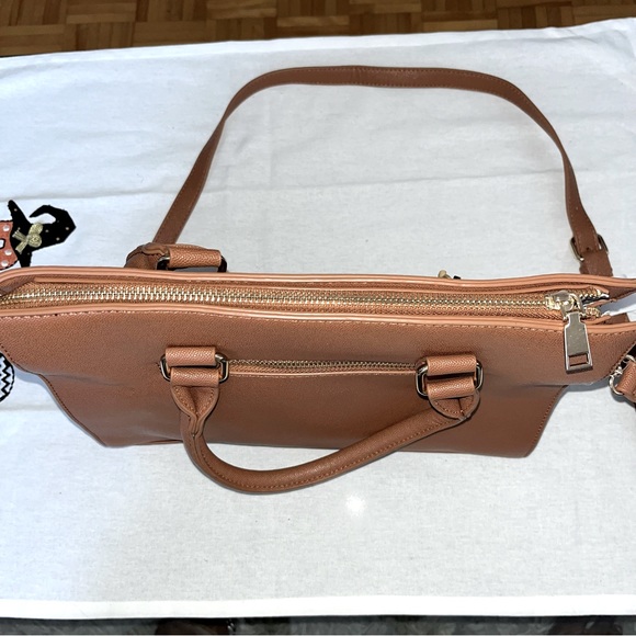 Miztique Vegan Leather Handbag Satchel P - Picture 7 of 10